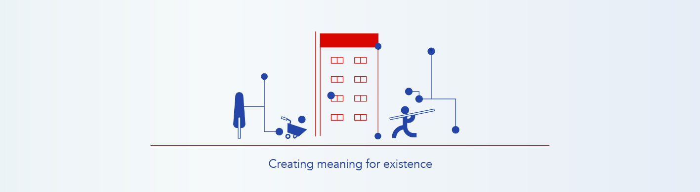 Creating meaning for existence